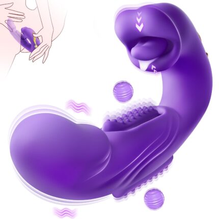 Rose Muncher Mouth Biting Tapping Ultimate Pleasure G Spot Vibrator